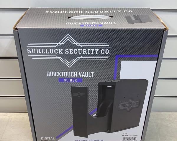 QuickTouch Slide Vault Digital + Bio Handgun Safe
