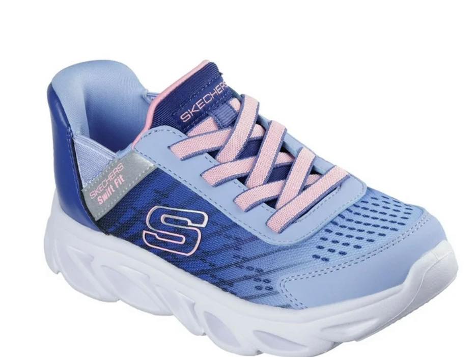 Skechers Girls Hands Free Swift Fit Flex Glide Sneaker Size 13