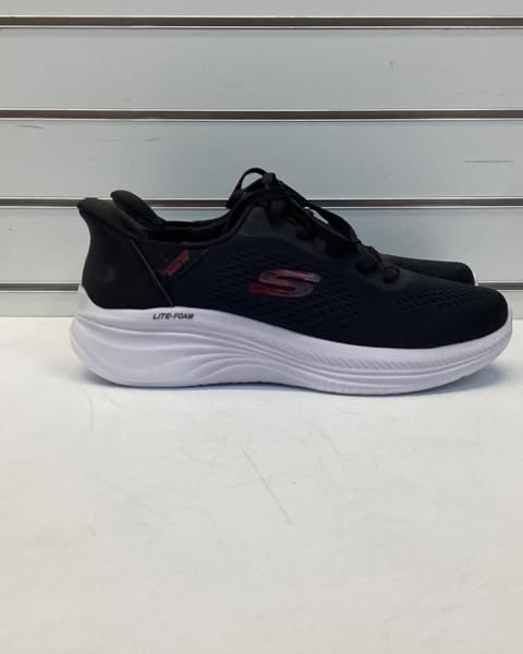 Skechers Men's Hands Free Swift Fit Lite-Foam Sneaker, Size 10.5, Color Black