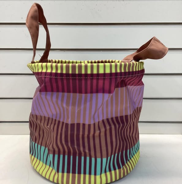 Threshold Utility Gardening Tool Tote with Horizontal Broken Stripes