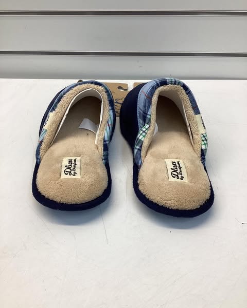 Dearfoam Mens Slippers, Size M (9-10)