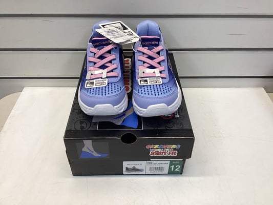 Skechers Girls Hands Free Swift Fit Flex Glide Sneaker Size 12