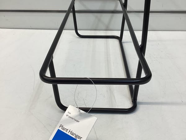 Room Essentials Metal Outdoor Planter Hanger Black