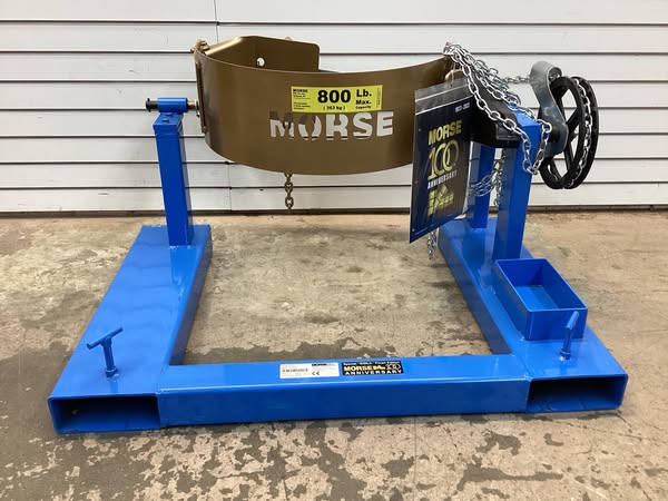 Morse Drum Carrier, 800 lb, 6-1/2In x 2-1/2In