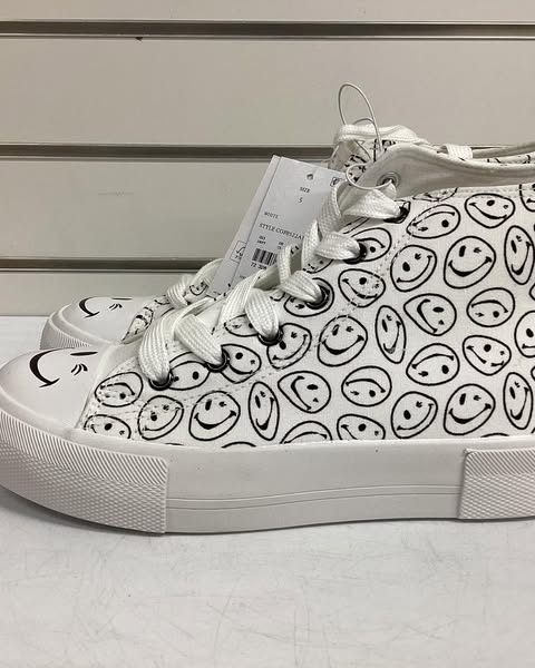 Joe Boxer Kids' Sneakers, Size 5, Color White