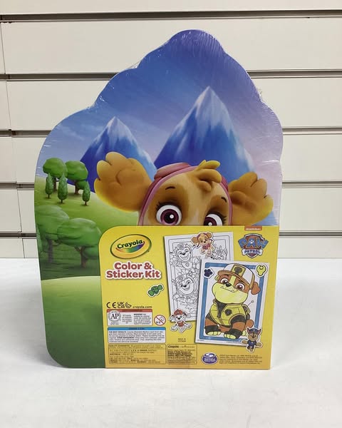 Crayola Paw Patrol Color and Sticker Kit