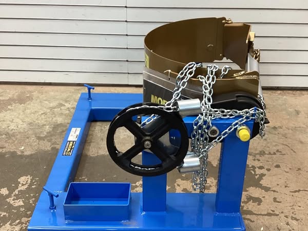 Morse Drum Carrier, 800 lb, 6-1/2In x 2-1/2In