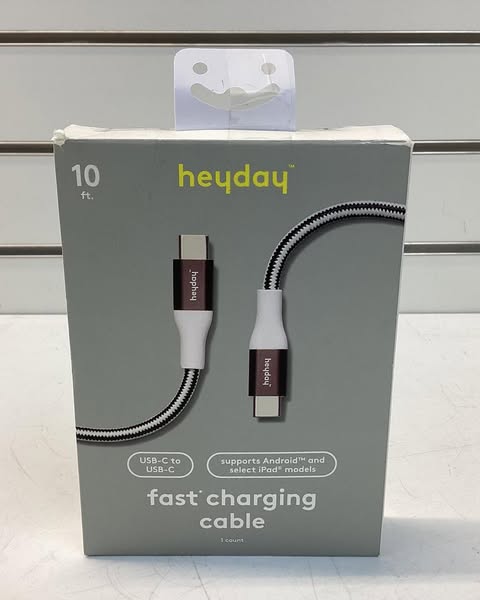 USB-C to USB-C Braided Cable - heyday