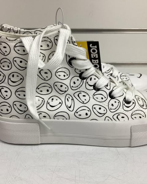 Joe Boxer Kids' Sneakers, Size 5, Color White