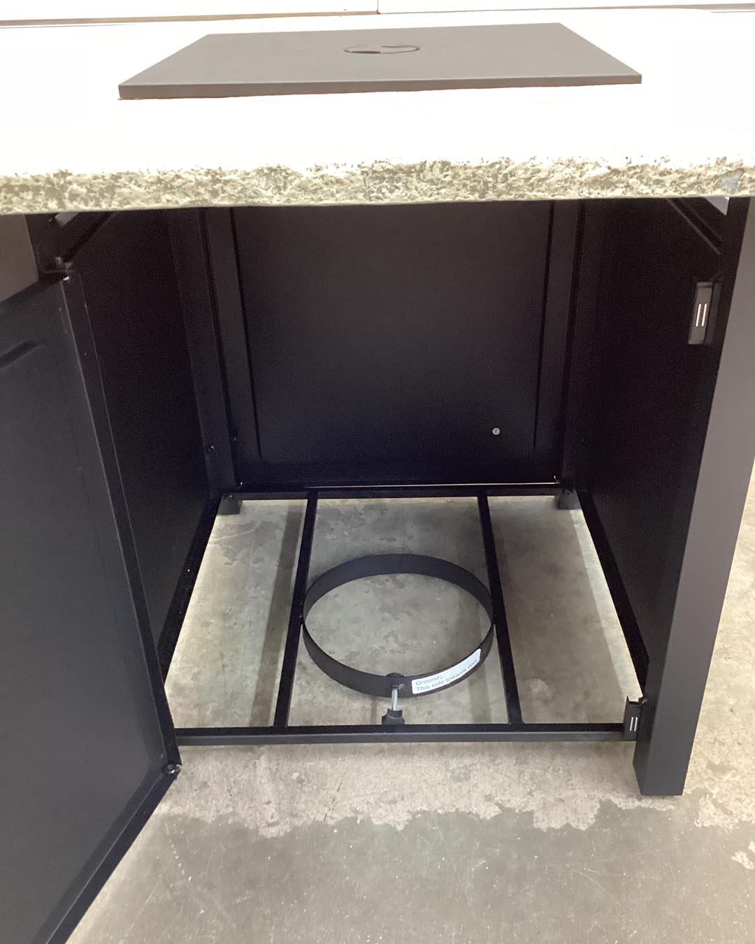 Threshold Rocksprings Stacked Stone Fire Pit - Light Brown