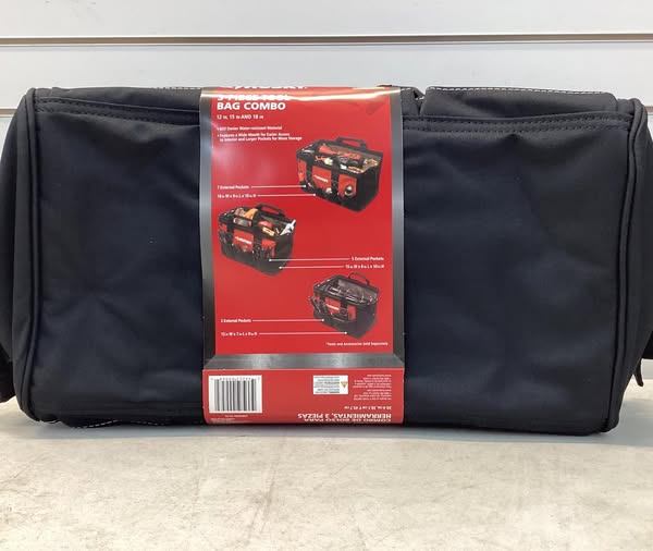 Husky 18 in., 15 in. and 12 in. Tool Bag Combo