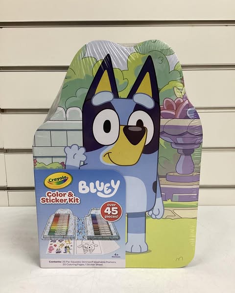 Crayola Bluey Color and Sticker Kit