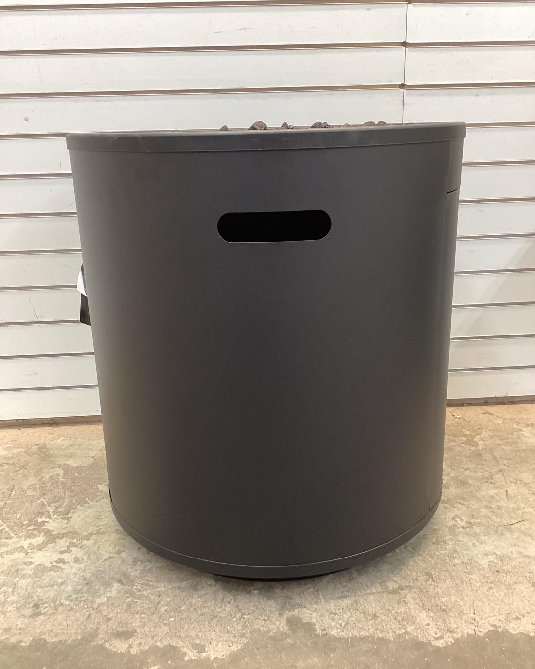 Threshold 25" Pipestone Outdoor Column Fire Pit