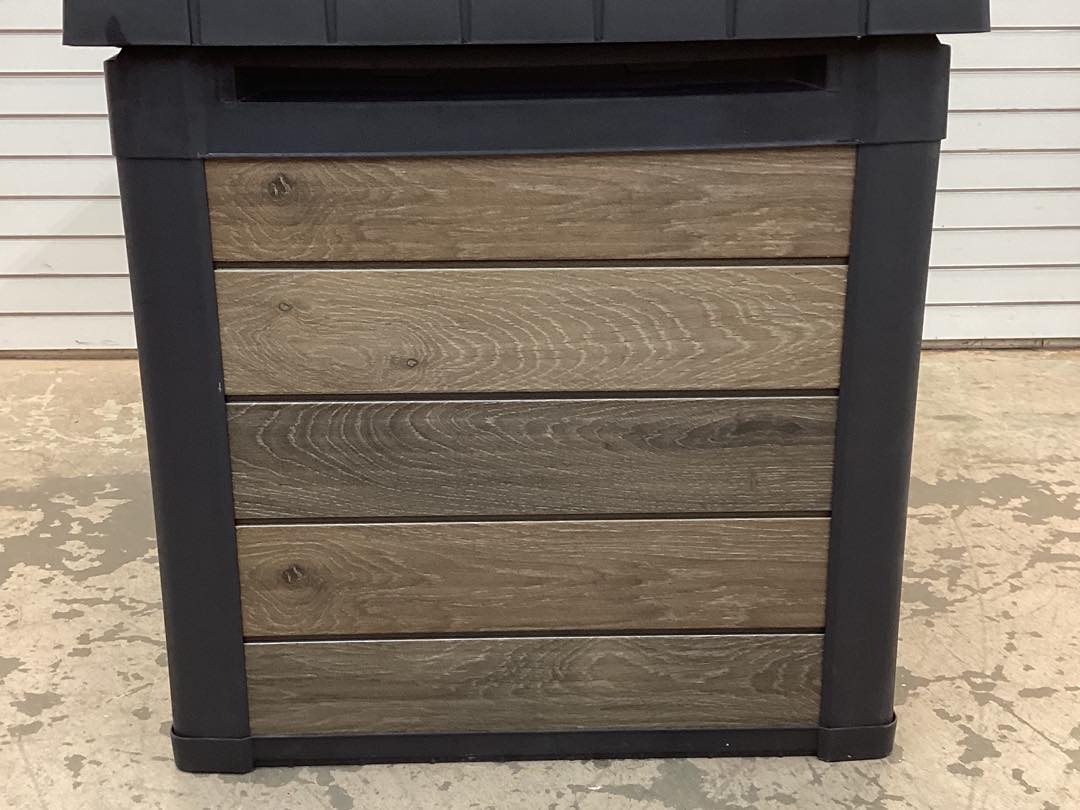 Keter DecoCoat 150 Gal. Walnut Resin Deck Box