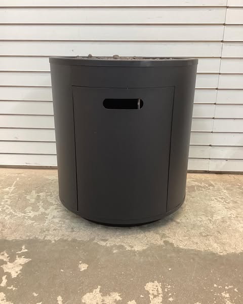 Threshold 25" Pipestone Outdoor Column Fire Pit