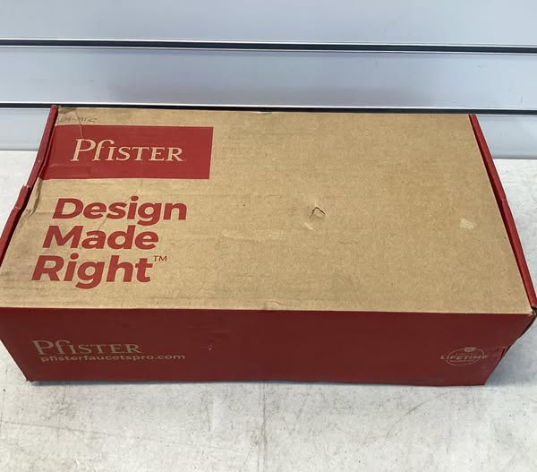 Pfister Weller Single Handle Wall Mount Tub and Shower Trim Kit 1.8 GPM in Matte Black [Valve Not Included]
