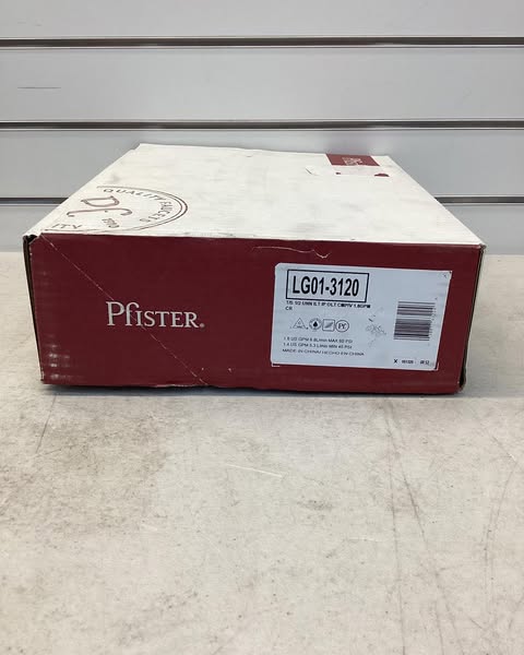 Pfister Triple Handle 1-Spray Tub and Shower Faucet 1.8 GPM with Metal Knob Handles in. Polished Chrome (Valve Included)