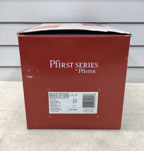 Pfister 1-Handle Tub Filler Faucet Trim Kit Polished Chrome (Valve Not Included)