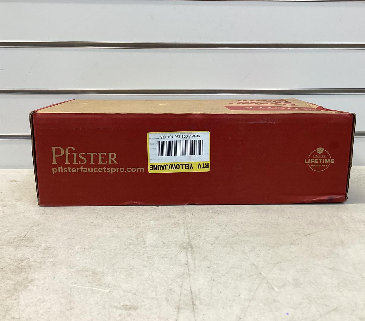 Pfister Weller Single Handle Wall Mount Tub and Shower Trim Kit 1.8 GPM in Matte Black [Valve Not Included]