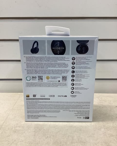 Sony WH1000XM4 Noise-Cancelling Over-the-Ear Wireless Bluetooth Headphones