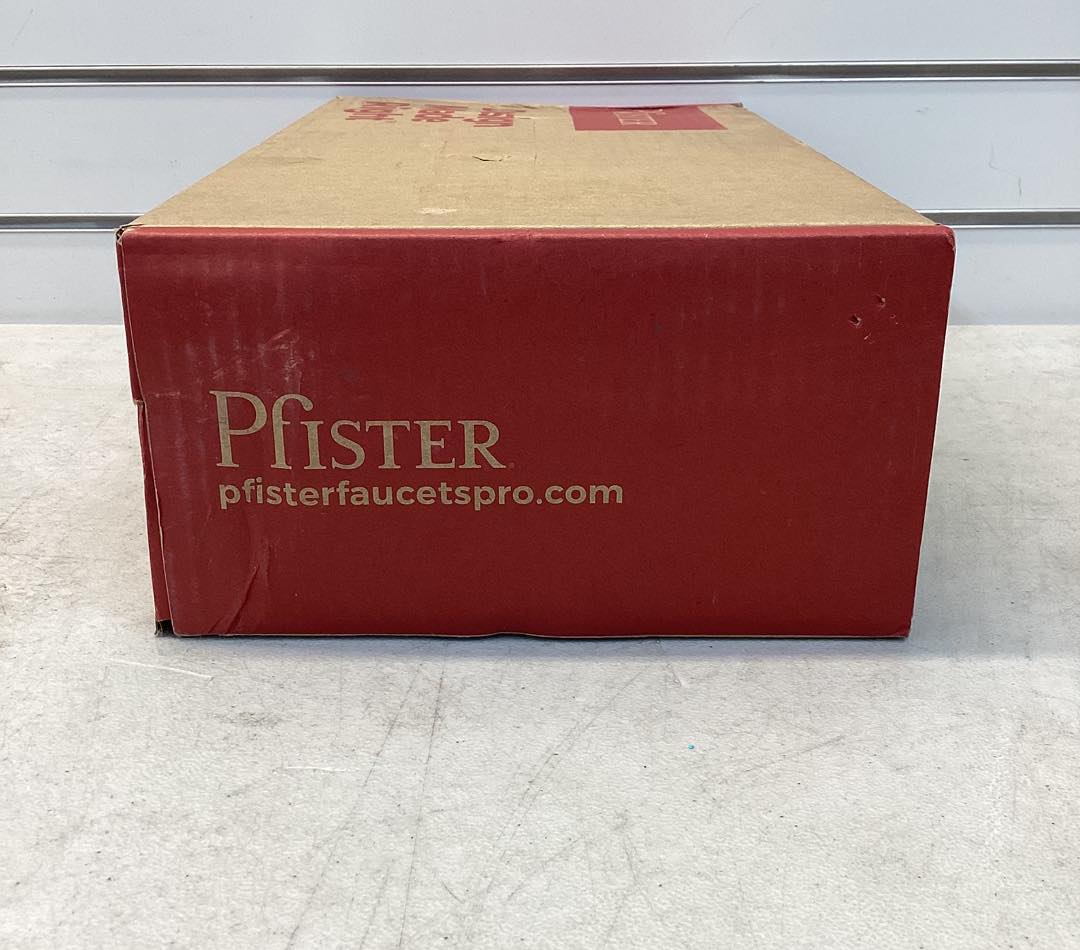 Pfister Weller Single Handle Wall Mount Tub and Shower Trim Kit 1.8 GPM in Matte Black [Valve Not Included]