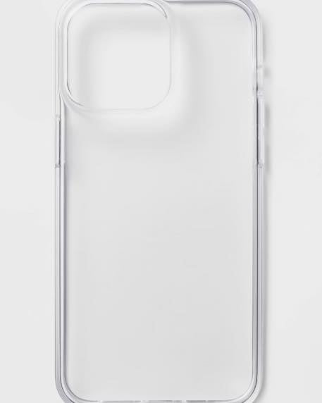 Apple iPhone 15 Pro Max Pro Case - heyday Clear: Wireless Charging Compatible