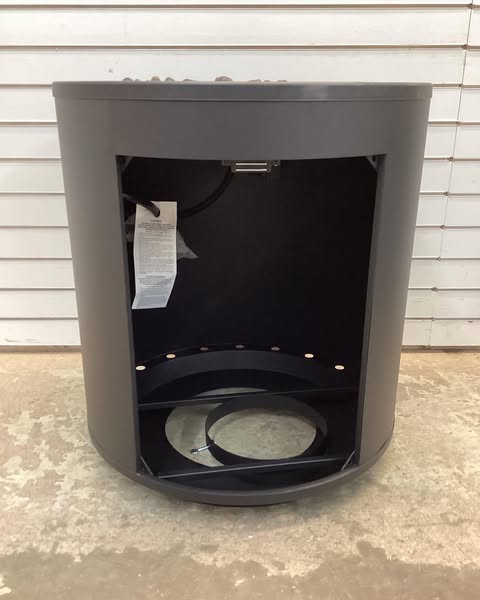 Threshold 25" Pipestone Outdoor Column Fire Pit