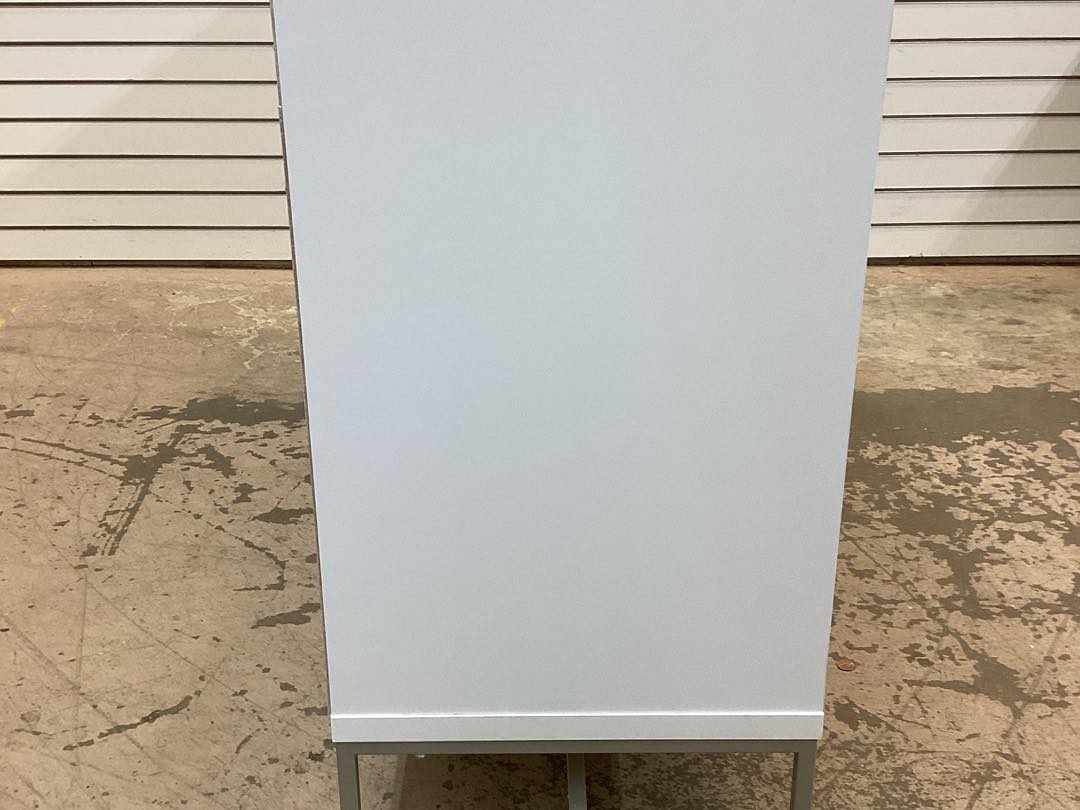 SCOTT LIVING KAPLAN 60 in. Freestanding Media Console Wooden Electric Fireplace in White