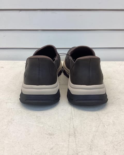 Skechers Men's Hands Free Swift Fit Sneaker, Size 12, Color Brown