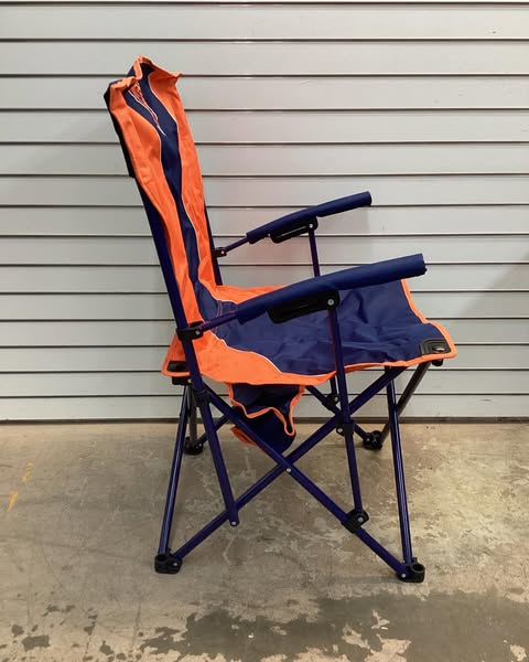 Logo Brands Chicago Bears Hard Arm Chair