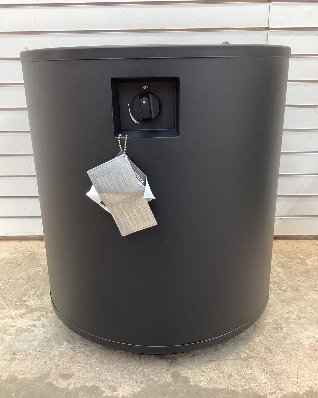 Threshold 25" Pipestone Outdoor Column Fire Pit