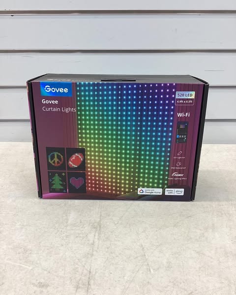 Govee 4.9ft. RGBIC Smart Curtain Lights
