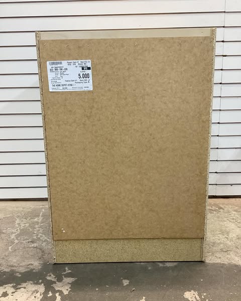 Hampton Bay Avondale 24 in. W x 24 in. D x 34.5 in. H Plywood Shaker Base Kitchen Cabinet in Dove Grey