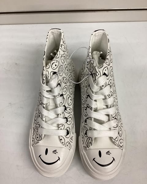 Joe Boxer Kids' Sneakers, Size 3, Color White