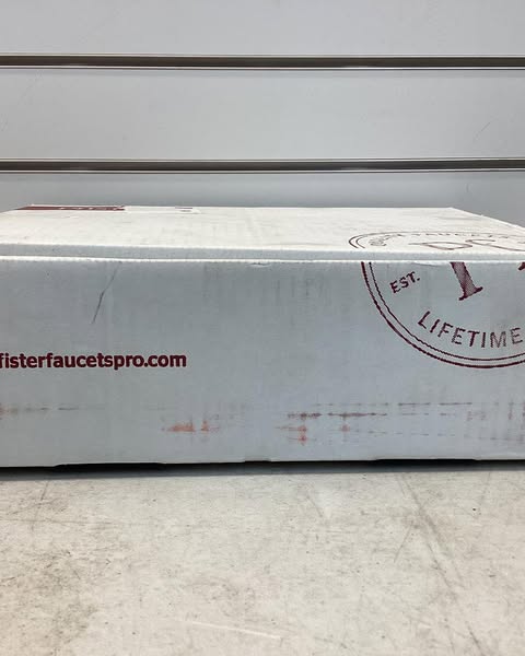 Pfister Triple Handle 1-Spray Tub and Shower Faucet 1.8 GPM with Metal Knob Handles in. Polished Chrome (Valve Included)