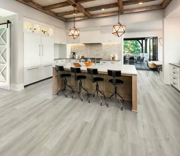 Coral Cove Hickory 12 MIL x 7 in. W x 48 in. L Waterproof Click Lock Luxury Vinyl Plank Flooring (23.8 sq. ft. /Case)