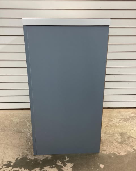 Hailey 25 in. Single Sink Laguna Blue Bath Vanity with White Cultured Marble Top