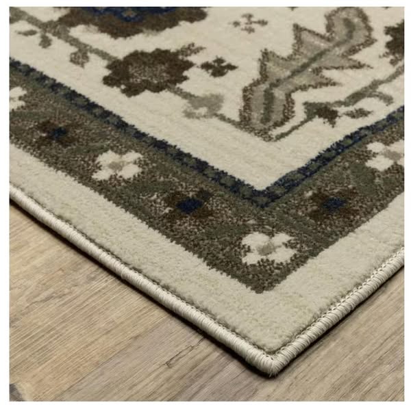 Home Decorators Collection Richland Light Beige 8 ft. 10 in. x 12 ft. 10 in. Polypropylene Indoor Area Rug