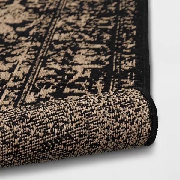 Distressed Persian Outdoor Area Rug - Threshold