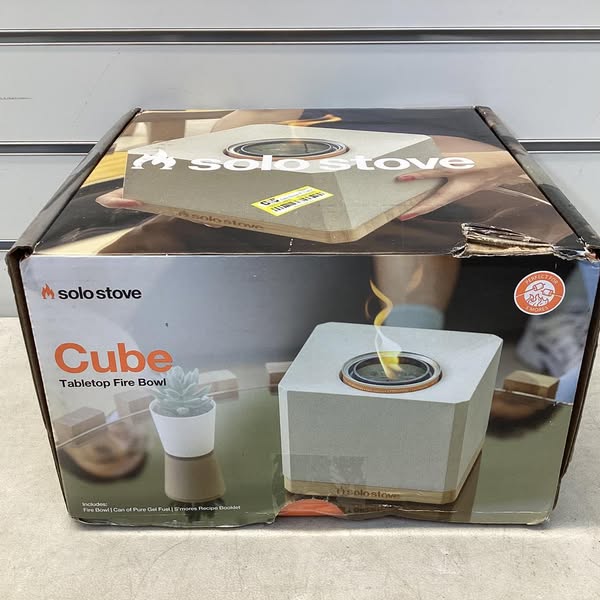 Solo Stove 6" Cube Firebowl Tabletop Fireplace