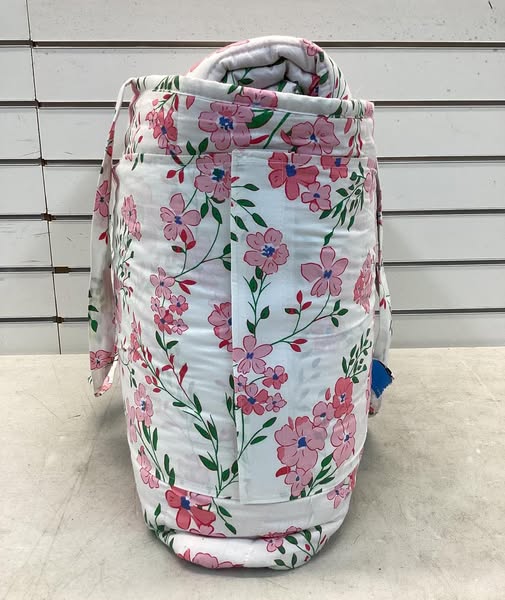 Draper James 4-Piece Printed Cotton Quilt Set, King Size, Color Floral Pink