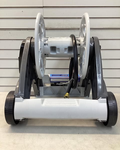 Suncast Hosemobile 175 ft. Gray Wheeled Hose Reel Cart