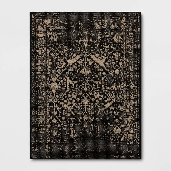 Distressed Persian Outdoor Area Rug - Threshold