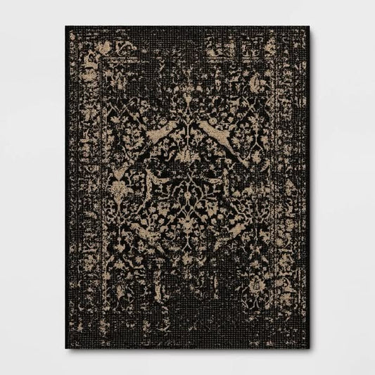 Distressed Persian Outdoor Area Rug - Threshold