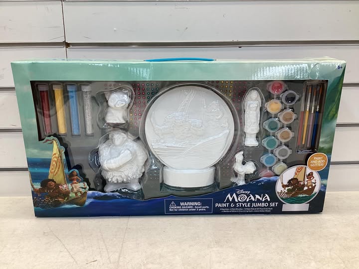 Moana Paint and Style Jumbo Set