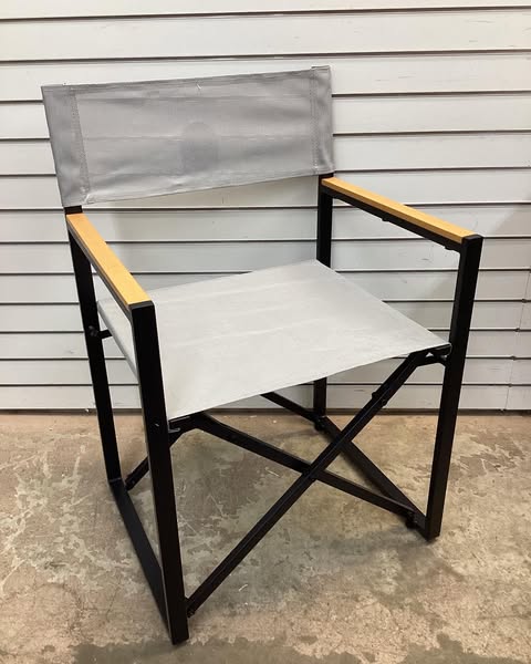 Henning Folding Patio Chair Gray - Threshold