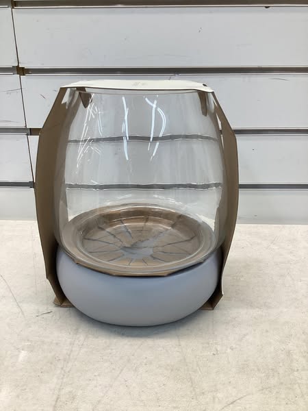 Terrarium-Round Glass with Cement Base Indoor Outdoor Terrarium - Threshold