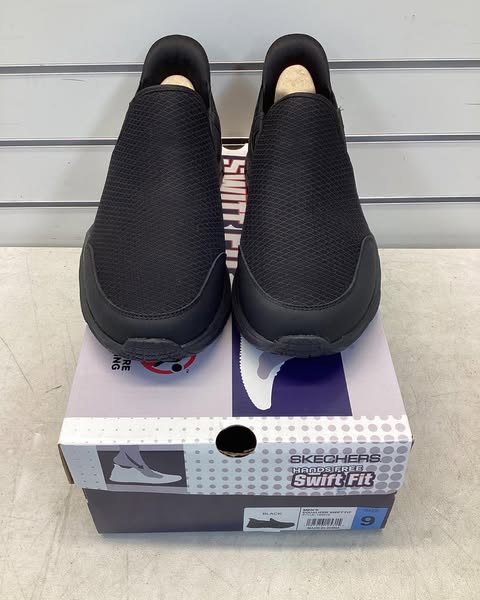 Skechers Men's Equalizer Hands Free Swift Fit Slip-On Sneaker Size: 9