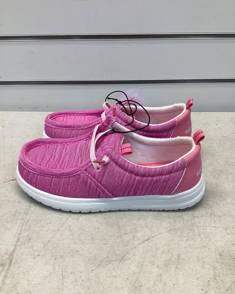 Eddie Bauer Girls Canvas Slip-On Shoe Size 13K