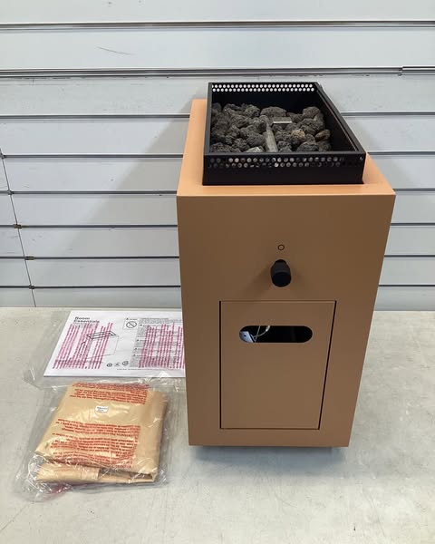 Room Essentials 1lb Propane/Liquid Petroleum Gas Rectangular Fire Pit